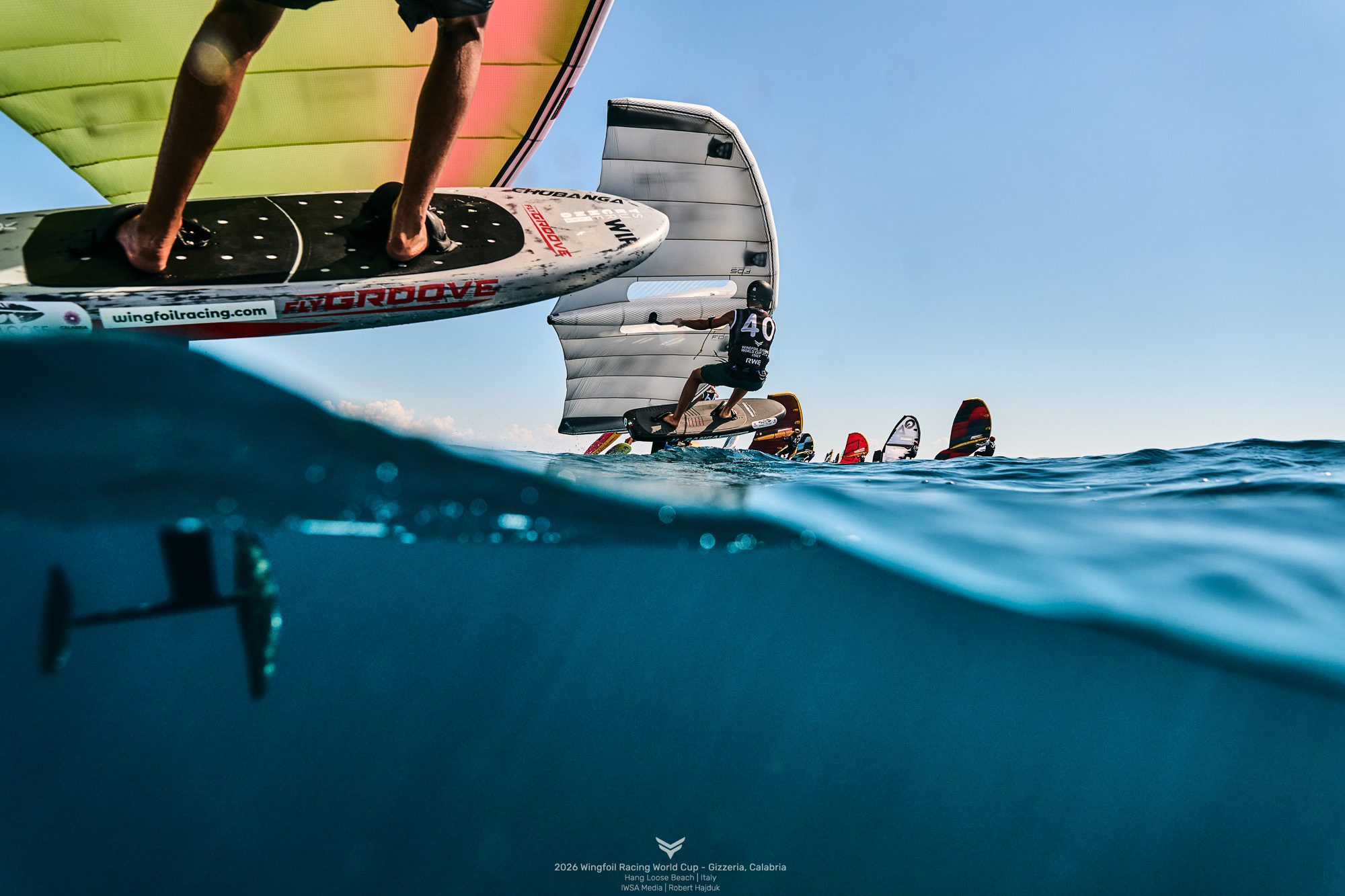 Scorching conditions test the world's best in Calabria