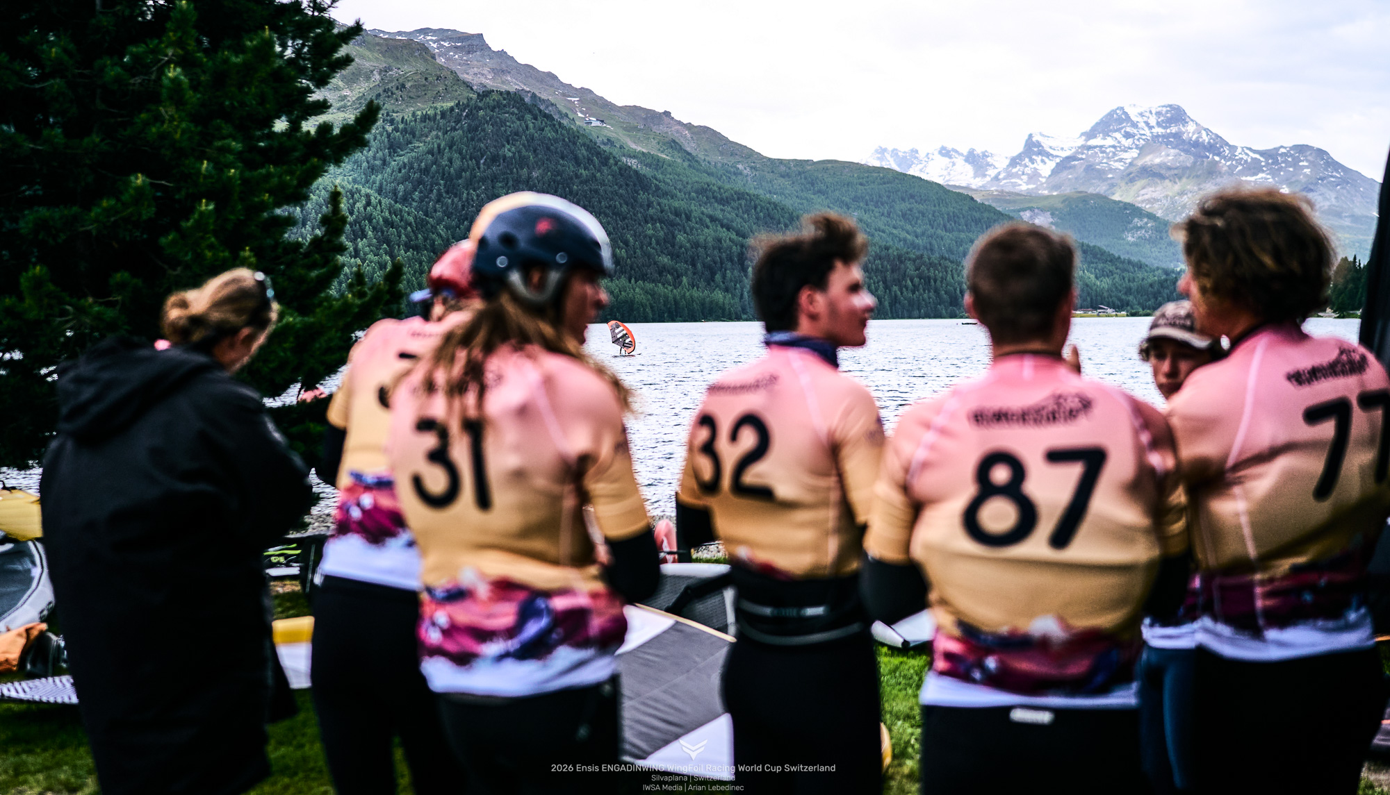 Clouds stifle maloja wind as waiting game begins in Silvaplana © IWSA media/Robert Hajduk