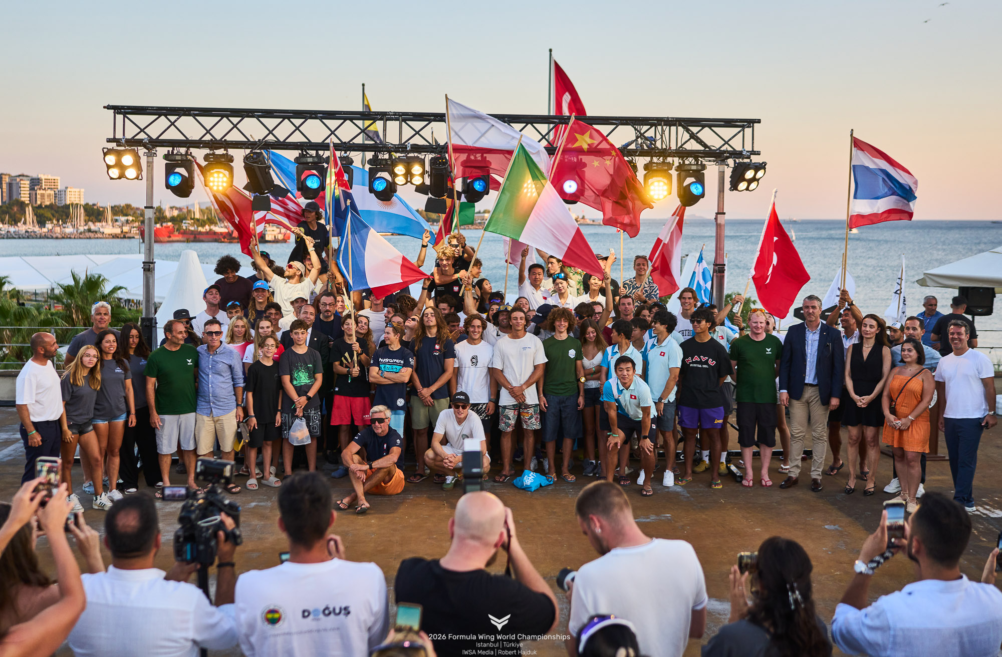 Gold fleet places secured as world title race tightens