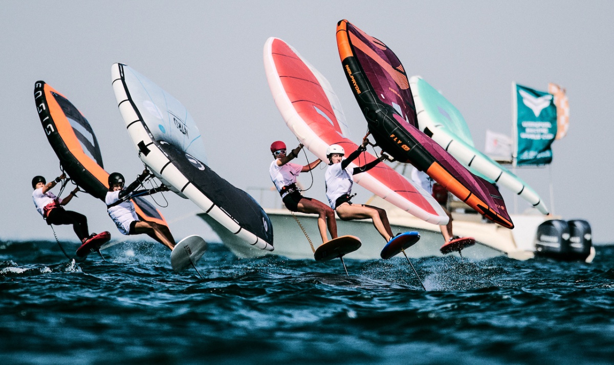 Light winds and eight races - a tough combination